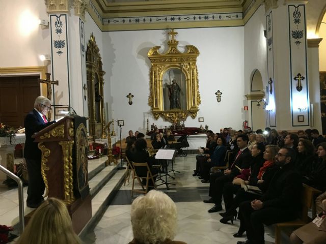 El maestro belenista Jesús Griñán pregonó anoche la Navidad en San Javier - 3, Foto 3