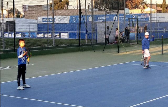 5th ​​matchday of interschool league where the Kuore Tennis Club gets the victory by a clear 15/4 at the Olimpic Club of Murcia, Foto 3
