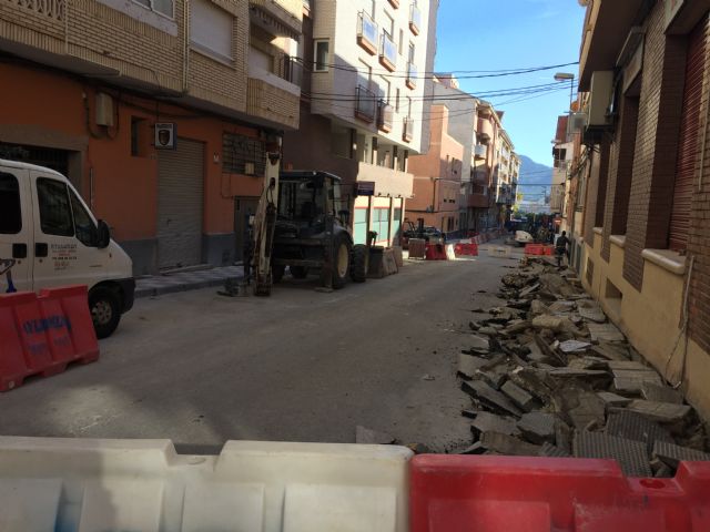 En marcha las obras de renovación y ensanche de las aceras de la calle Juan Ramón Jiménez - 1, Foto 1