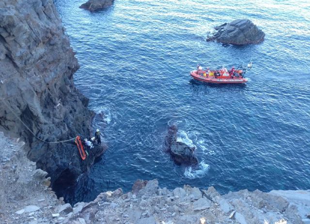 La Guardia Civil rescata a una mujer que había caído al mar - 3, Foto 3