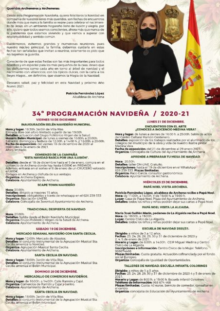 La Alcaldesa de Archena firma el contrato de la Navidad - 3, Foto 3