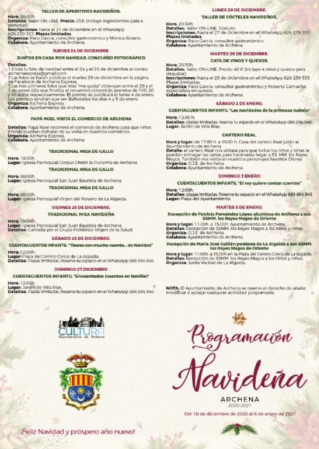 La Alcaldesa de Archena firma el contrato de la Navidad - 4, Foto 4