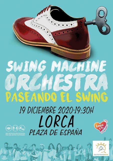 La 'Navidad Flamenca' de Curro Piñana y el espectáculo de Swing Machine Orchestra conforman la programación musical navideña de este fin de semana en Lorca - 2, Foto 2