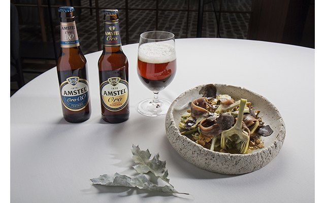 El turrón y Amstel Oro se encuentran en la receta de Ricard Camarena para esta Navidad - 1, Foto 1