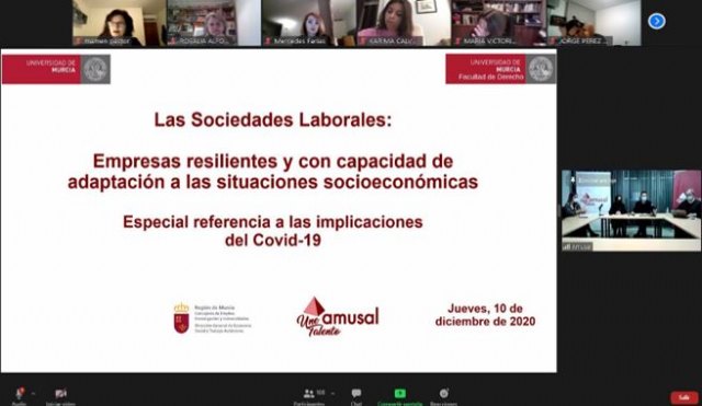 Amusal participa en Seminario Científico: “Realidad actual de las sociedades laborales”, organizado por la Universidad de Murcia - 1, Foto 1