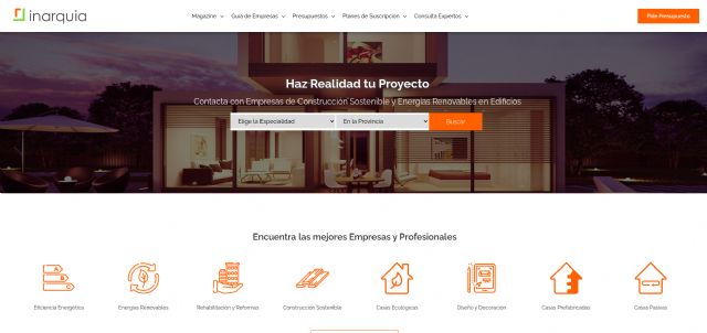 Inarquia da un paso más en la creación de Espacios Sostenibles con el lanzamiento de su nueva web - 1, Foto 1
