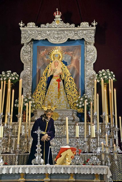 Los Solemnes Cultos Religiosos interno en honor de la Stma. Virgen de la Esperanza de Alcalá del Río - 1, Foto 1