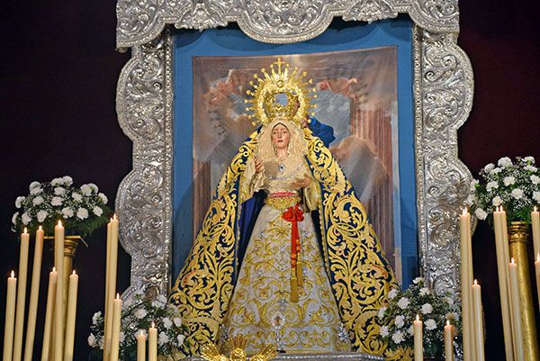 Los Solemnes Cultos Religiosos interno en honor de la Stma. Virgen de la Esperanza de Alcalá del Río - 5, Foto 5