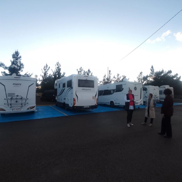 El nuevo aparcamiento de caravanas en Puerto Lumbreras llena sus plazas en su primer mes de apertura - 2, Foto 2