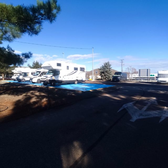 El nuevo aparcamiento de caravanas en Puerto Lumbreras llena sus plazas en su primer mes de apertura - 4, Foto 4
