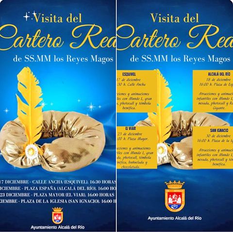 El cartero Real de SS.MM los Reyes magos visitaran Alcalá del Río y su Pedanía - 1, Foto 1