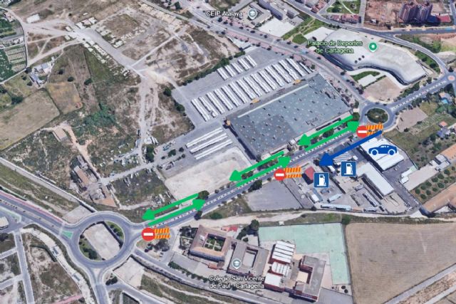 ACTUALIZACIXN: TrXfico restringido por obras a partir de las 20 horas de este miXrcoles en un tramo de SebastiXn FeringXn - 1, Foto 1