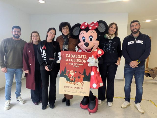 Cerca de 200 niñas acompañadas de personajes Disney e hinchables participarán en la Cabalgata de la Ilusión de Puerto Lumbreras el próximo 19 de diciembre - 2, Foto 2