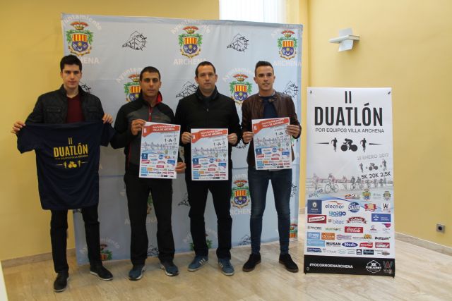 Unos 350 deportistas participarán este sábado en el II Campeonato Regional de Duatlón por Equipos que se celebrará en Archena - 1, Foto 1