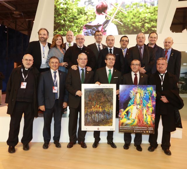 La Semana Santa de Murcia y el III Congreso Internacional de Cofradías y Hermandades se presentan en FITUR - 1, Foto 1