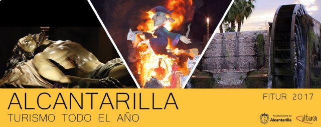 Alcantarilla en FITUR 2017, en el stand Costa Cálida de la Región de Murcia, con ¡Todo un año lleno de posibilidades!, con Alcantarilla turismo todo el año - 1, Foto 1