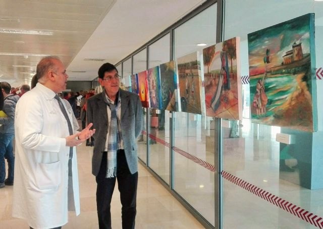 La Arrixaca homenajea a la niñez con una exposición de pintura en el materno-infantil - 1, Foto 1