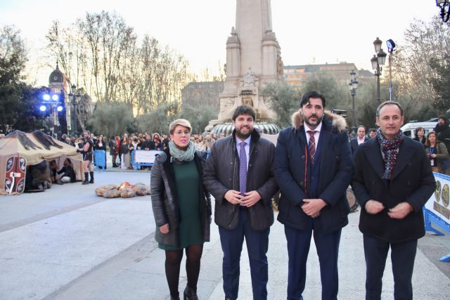 Fernando López Miras asiste a la representación de Carthagineses y Romanos en el marco de Fitur 2018 - 1, Foto 1