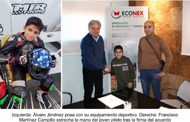 ECONEX patrocina al joven piloto de Santomera Álvaro Jiménez - 1, Foto 1