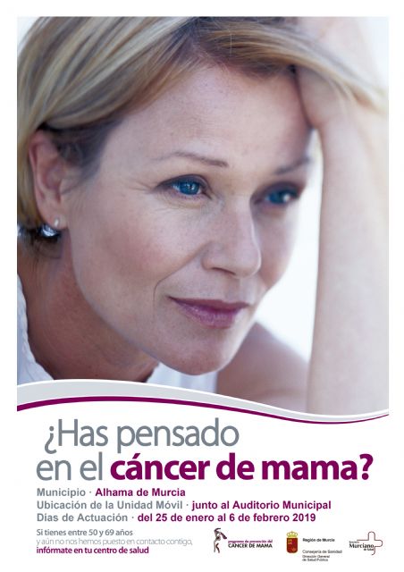 Programa de prevencin del Cncer de Mama: del 25 de enero al 6 de febrero de 2019, Foto 1
