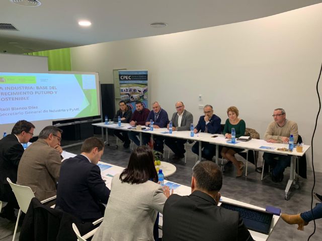 El alcalde de Pliego ha estado con el Secretario General de Industria y PYMES del Ministerio de Industria - 2, Foto 2