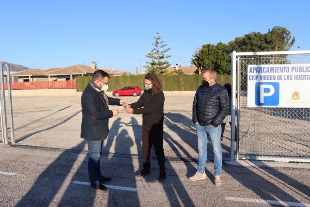 El Ayuntamiento de Lorca crea un nuevo aparcamiento en el Colegio Virgen de las Huertas con capacidad para 86 vehículos - 2, Foto 2