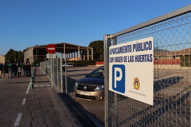 El Ayuntamiento de Lorca crea un nuevo aparcamiento en el Colegio Virgen de las Huertas con capacidad para 86 vehículos - 3, Foto 3