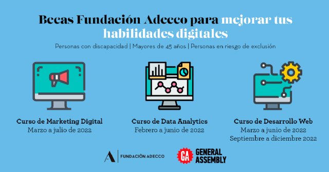 100 personas con discapacidad, mayores de 45 años o en riesgo de exclusión se formarán en habilidades digitales - 1, Foto 1