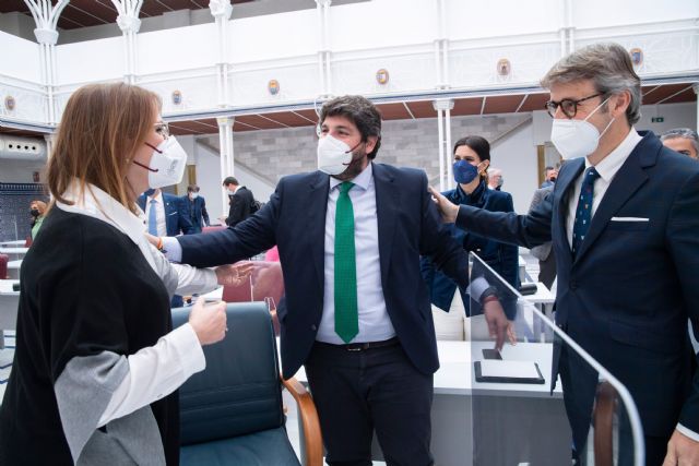 López Miras: Hemos garantizado los servicios públicos y el liderazgo económico, a pesar del castigo continuo del Gobierno de Sánchez - 2, Foto 2