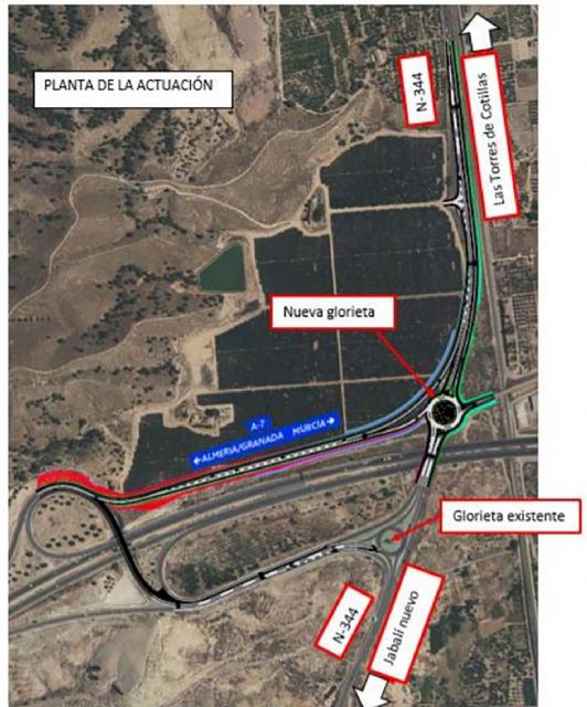 El Gobierno de España destina 3'9 millones de euros para mejorar la seguridad vial del enlace entre la A-7 y la N-344 - 2, Foto 2