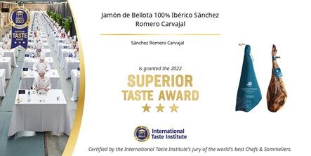 Sánchez Romero Carvajal vuelve a sergalardonada con el premio Superior Taste Award con 3 Estrellas de Oro - 1, Foto 1