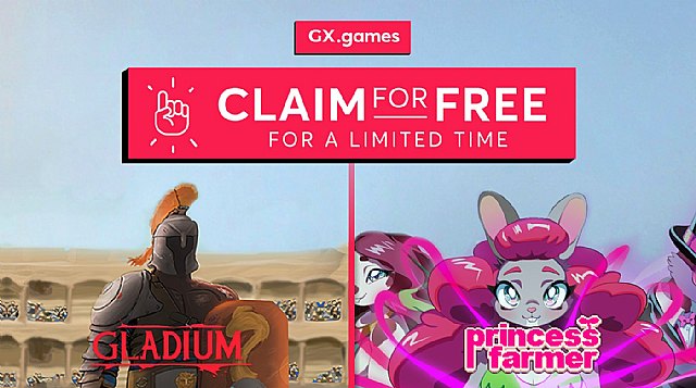 GX.Games de Opera GX ofrece a sus usuarios Gladium y PrincessFarmer de manera gratuita en enero - 1, Foto 1