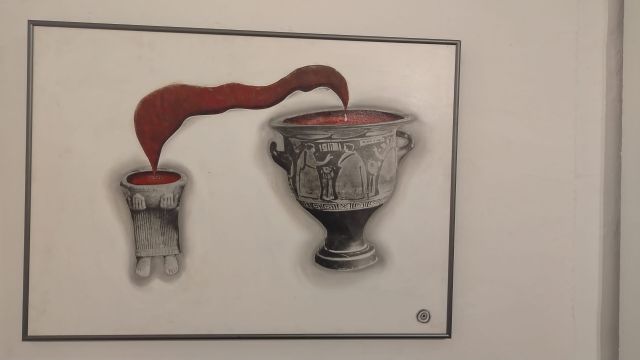 El Cigarralejo de Mula expone Río Rubiu, de Daniela Masia, que enlaza elementos íberos con hallazgos de la antigua civilización de Cerdeña - 1, Foto 1