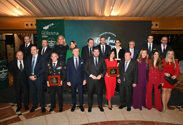 López Miras clausura los Premios Herentia de Amefmur - 1, Foto 1