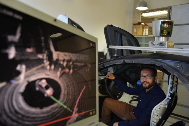 La UPCT desarrolla un vehículo autónomo con un sistema de mapeo en 3D único en España - 1, Foto 1