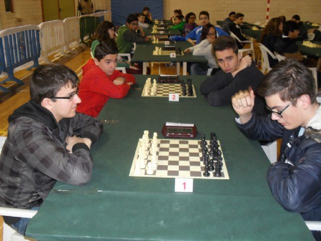 The IES "Juan de la Cierva" of Totana achieved second place in the Regional Final Chess School Sports, Foto 8