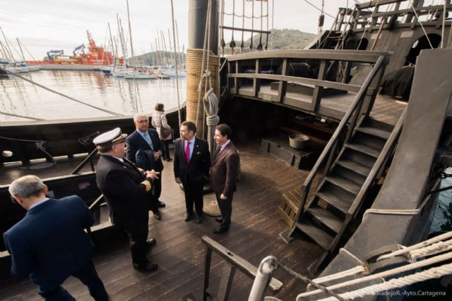 La Nao Victoria recala unos días en Cartagena - 1, Foto 1