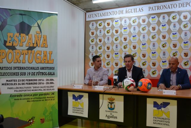 La Selección Española de Fútbol Sala Sub19 disputará dos amistosos contra Portugal en Águilas - 2, Foto 2