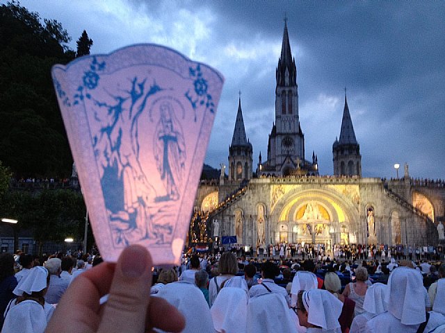 The Delegation of Lourdes de Totana held on Sunday February 21 the day of Virgin, Foto 2