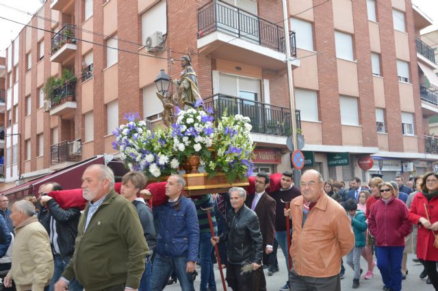 El pueblo de Blanca acompaña a su Patrón al retiro cuaresmal - 1, Foto 1