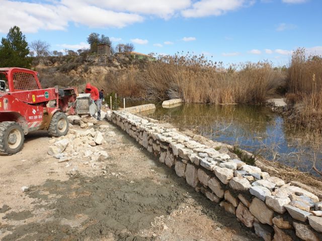 Avanzan las obras de acondicionamiento del humedal del Charco del Zorro - 2, Foto 2