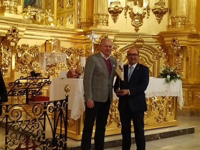 El Resucitado nombra hermano de honor al Paso Blanco en su visita a Lorca - 4, Foto 4