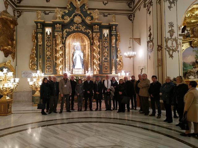 El Resucitado nombra hermano de honor al Paso Blanco en su visita a Lorca - 5, Foto 5