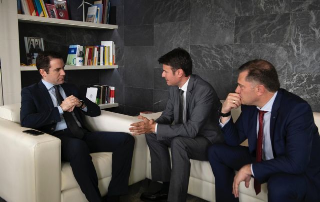 José Ángel Alfonso mantiene un encuentro con Teodoro García en Génova para analizar las demandas de Molina de Segura - 1, Foto 1