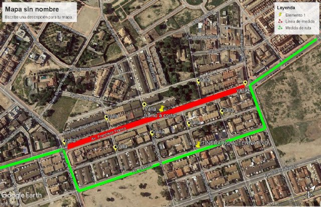 Aviso corte tráfico en un tramo de la avenida Academia General del Aire por obras - 1, Foto 1