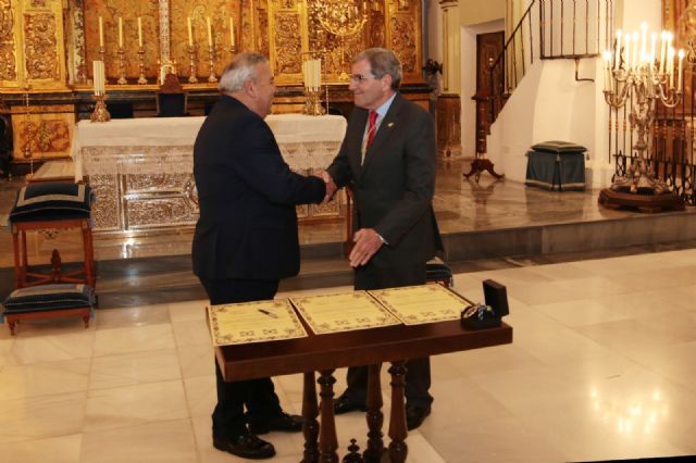 El Paso Azul y la Cofradía California se hermanan para estrechar lazos y promover sinergias culturales y cofrades - 2, Foto 2