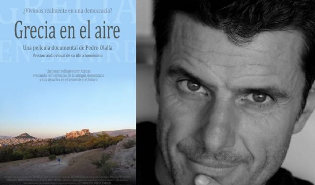 Pedro Olalla presenta en Cartagena Piensa su ensayo y su documental Grecia en el aire, una reflexión sobre la democracia actual - 1, Foto 1