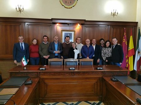 El Rector de la Universidad “Miguel Hernández” visita Cehegín, junto a su Equipo de Dirección - 1, Foto 1