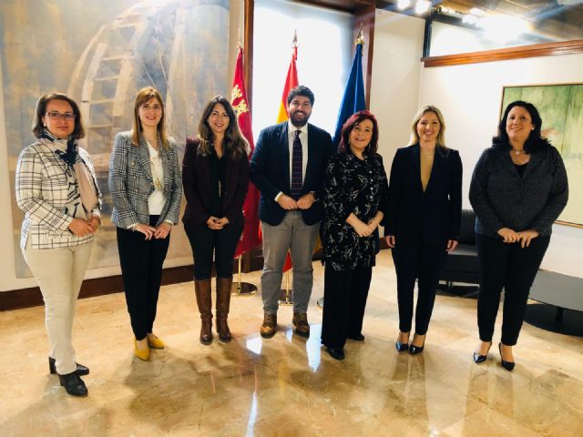 La OMEP presenta al presidente de la Comunidad Autónoma de la Región de Murcia su plan de acción para este año - 1, Foto 1