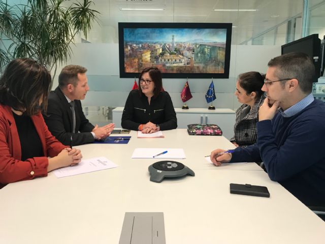 El alcalde de Torre Pacheco, Antonio León recibe en el Ayuntamiento a la vicepresidenta de la Región de Murcia, Isabel Franco - 5, Foto 5